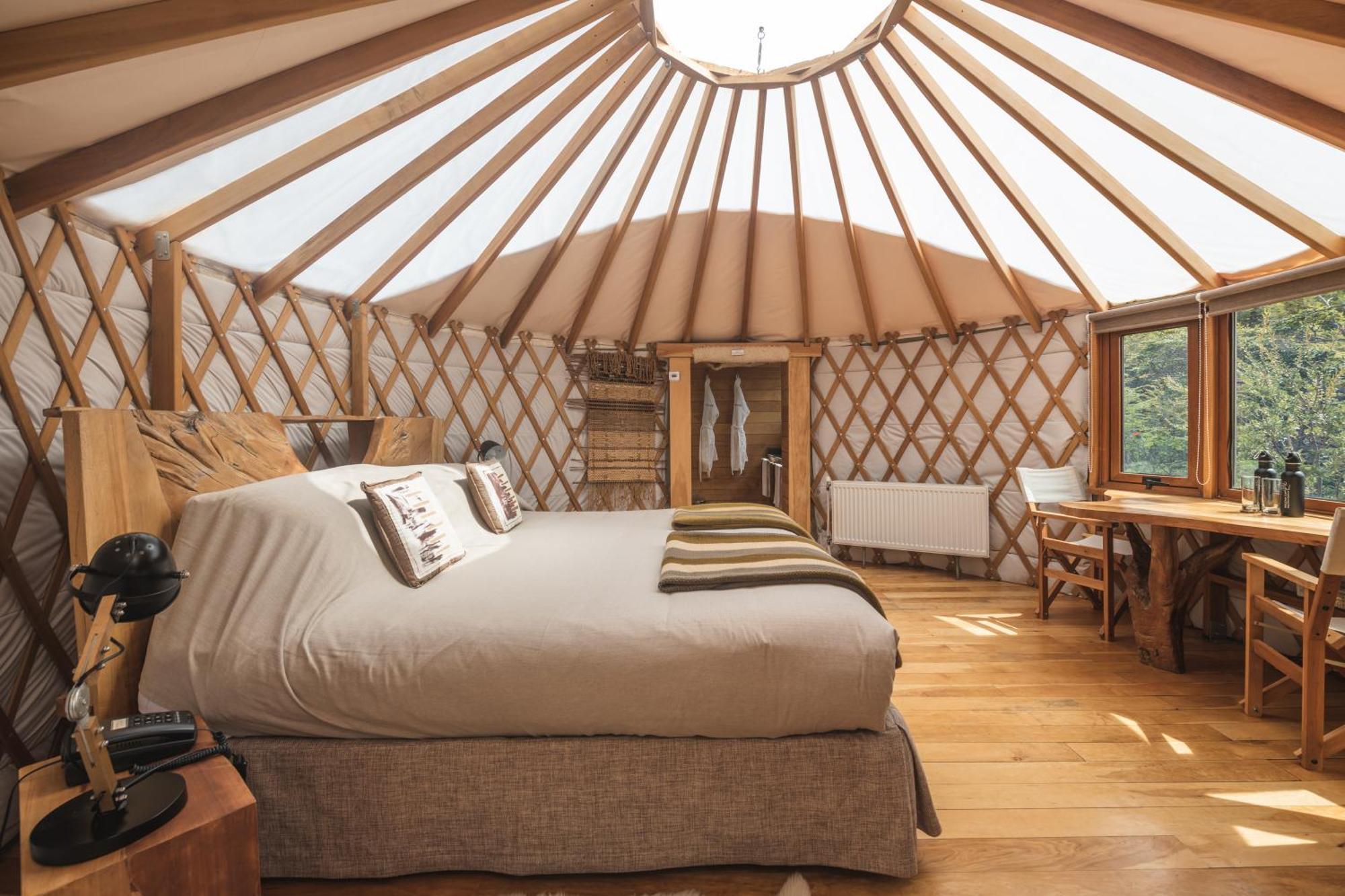 Отель Patagonia Camp Торрес-дель-Пайне Экстерьер фото