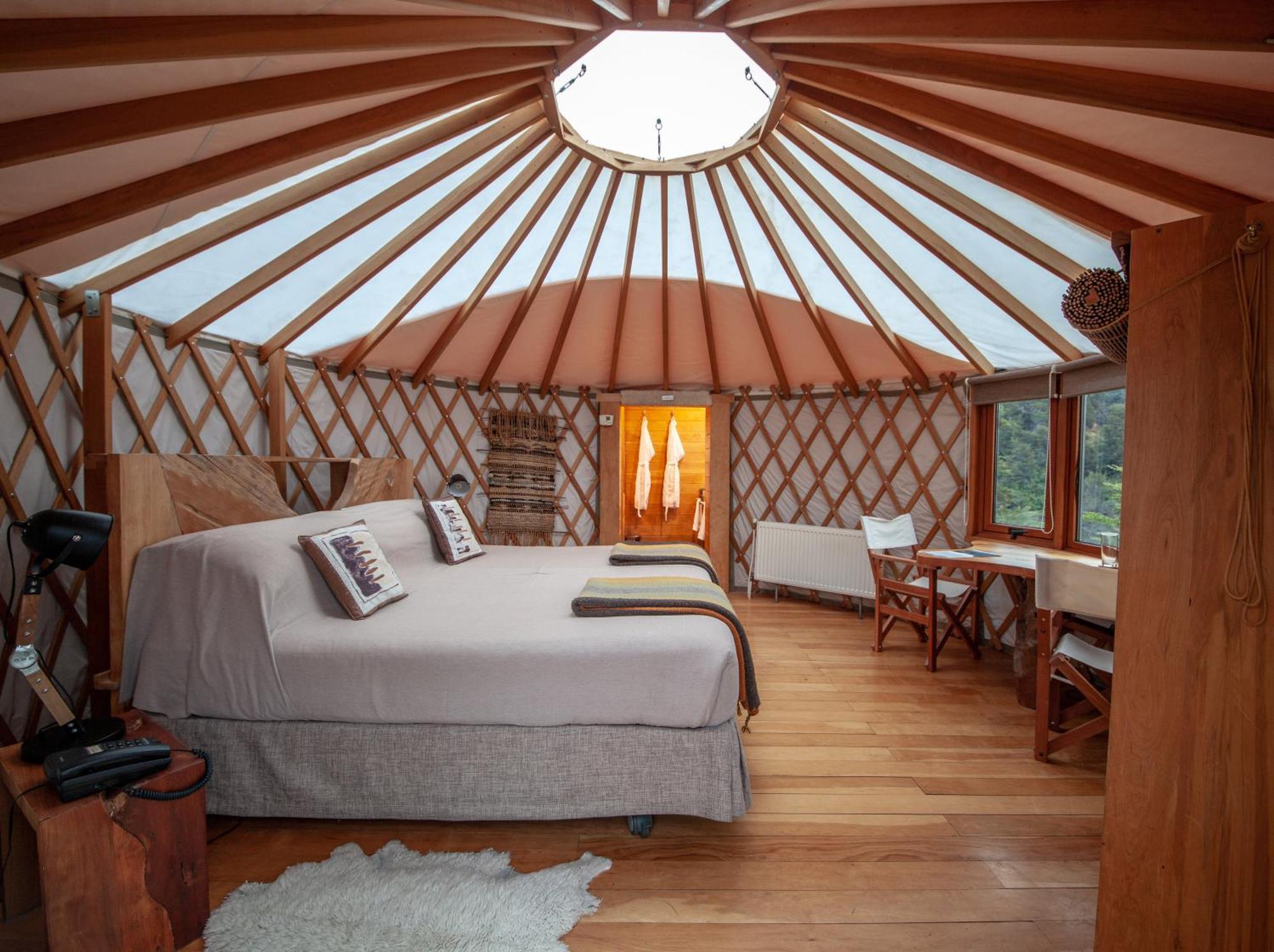 Отель Patagonia Camp Торрес-дель-Пайне Экстерьер фото